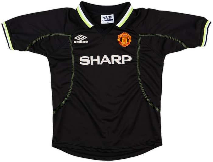 1998-99 Manchester United Third Shirt - 9/10 - (XL.Boys)