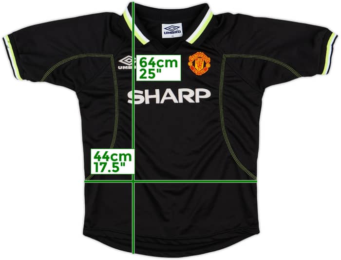 1998-99 Manchester United Third Shirt - 9/10 - (XL.Boys)