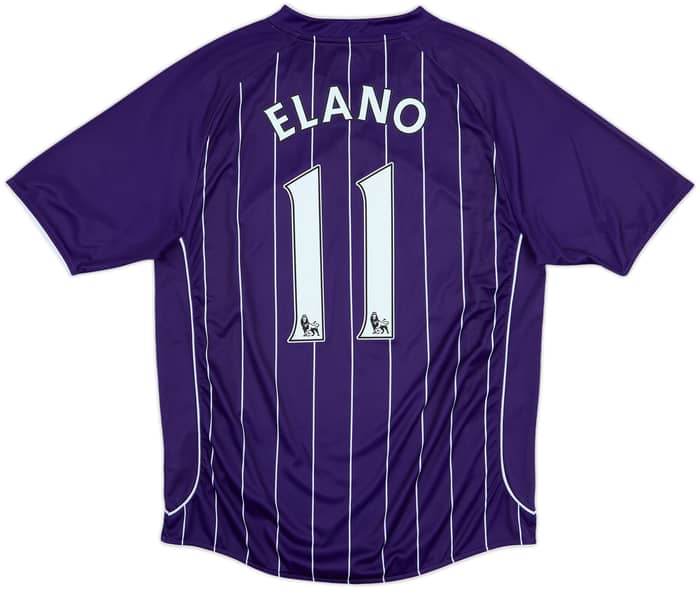 2007-08 Manchester City Away Shirt Elano #11 - 9/10 - (L)