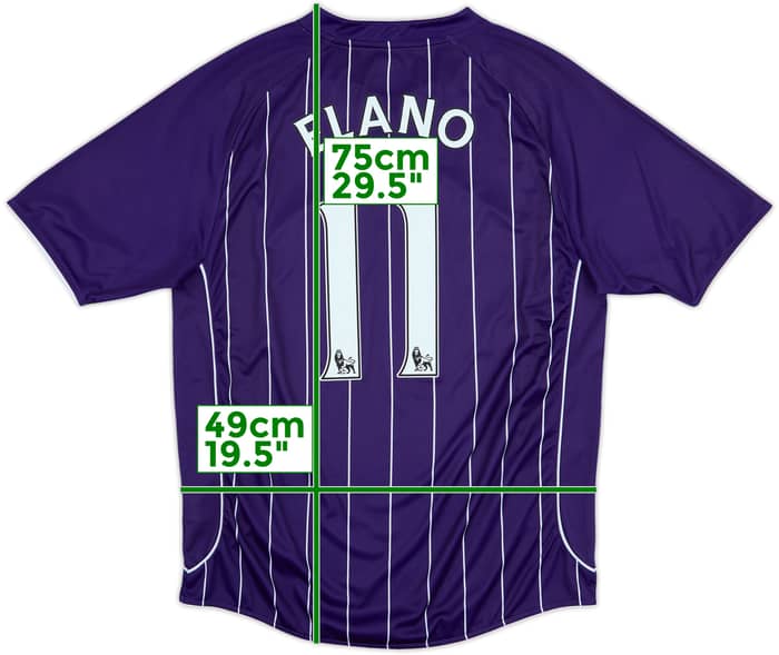 2007-08 Manchester City Away Shirt Elano #11 - 9/10 - (L)