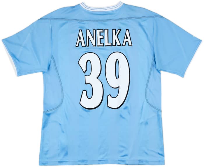 2003-04 Manchester City Home Shirt Anelka #39 - 8/10 - (M)