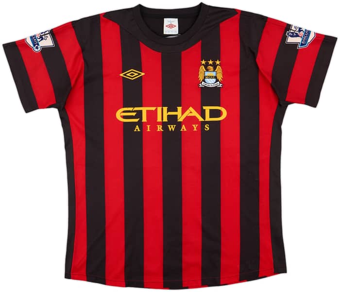 2011-12 Manchester City Away Shirt Silva #21 - 6/10 - (L)
