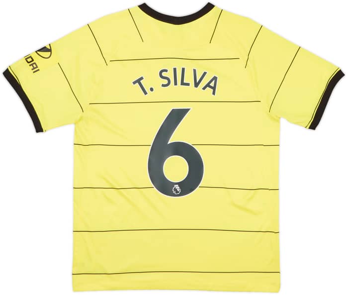 2021-22 Chelsea Away Shirt T.Silva #6 - 8/10 - (L)