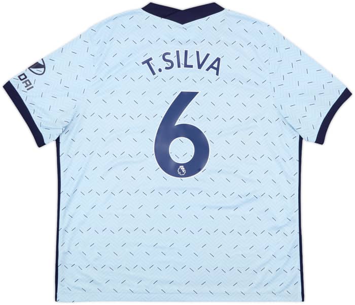 2020-21 Chelsea Away Shirt T.Silva #6 - 9/10 - (XXL)