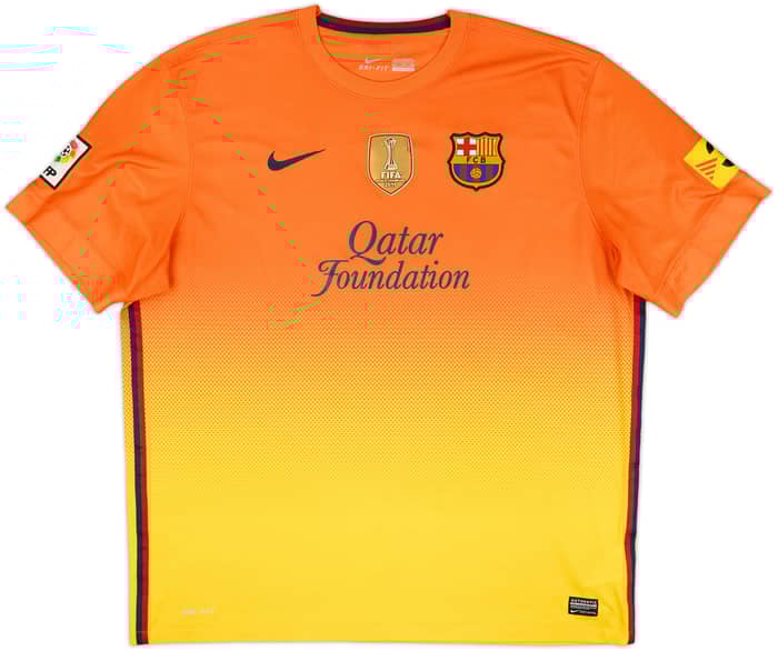 2012-13 Barcelona Away Shirt A.Iniesta #8 - 7/10 - (XXL)