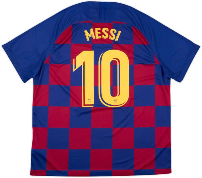 2019-20 Barcelona Home Shirt Messi #10 - 10/10 - (XXL)