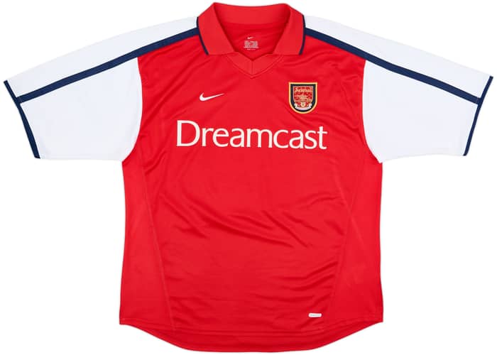 2000-02 Arsenal Home Shirt Henry #14 - 9/10 - (L)