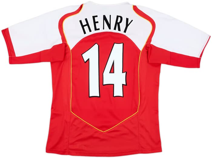 2004-05 Arsenal Home Shirt Henry #14 - 8/10 - (M)