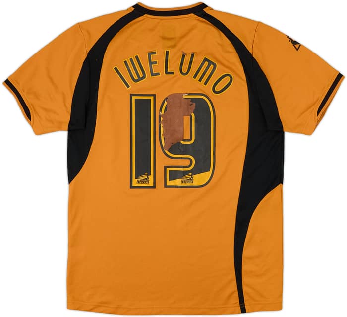 2008-09 Wolves Home Shirt Iwelumo #19 - 4/10 - (M)