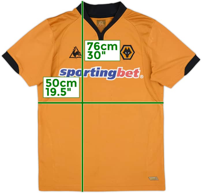 2009-10 Wolves Home Shirt - 6/10 - (M)