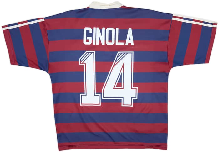 1995-96 Newcastle Away Shirt Ginola #14 - 6/10 - (M)