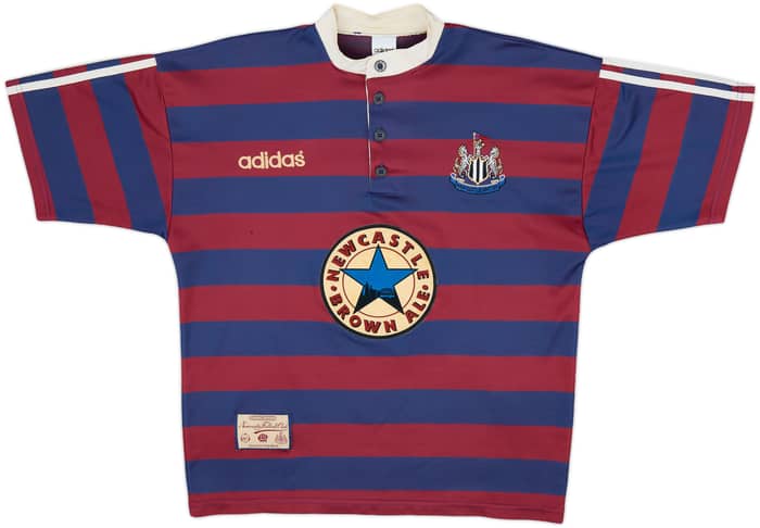 1995-96 Newcastle Away Shirt Ginola #14 - 6/10 - (M)