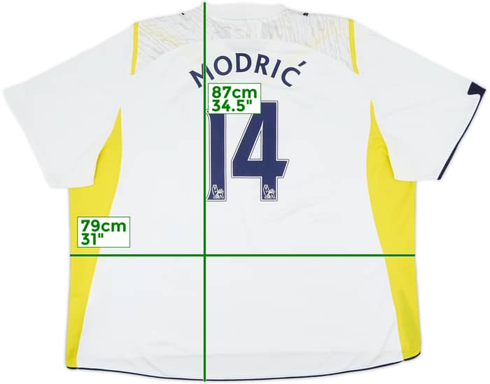 2009-10 Tottenham Home Shirt Modric #14 - 6/10 - (5XL)