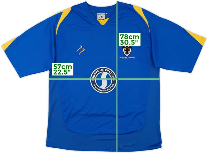 2006-08 Wimbledon Home Shirt - 7/10 - (XL)