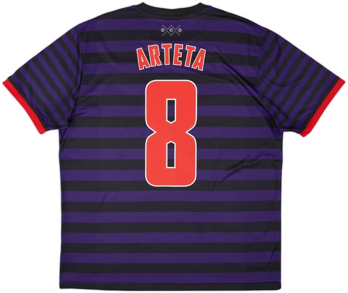 2012-13 Arsenal Away Shirt Arteta #8 - 7/10 - (XL)