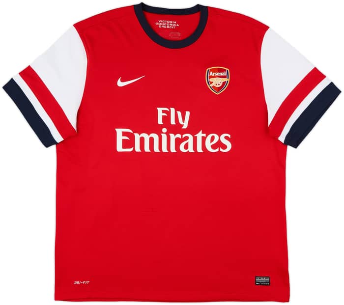 2012-14 Arsenal Home Shirt Arteta #8 - 8/10 - (XL)