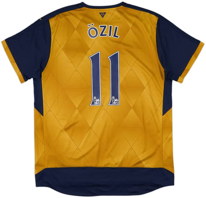 2015-16 Arsenal Away Shirt Ozil #11 - 9/10 - (XL)