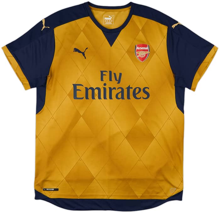 2015-16 Arsenal Away Shirt Ozil #11 - 9/10 - (XL)