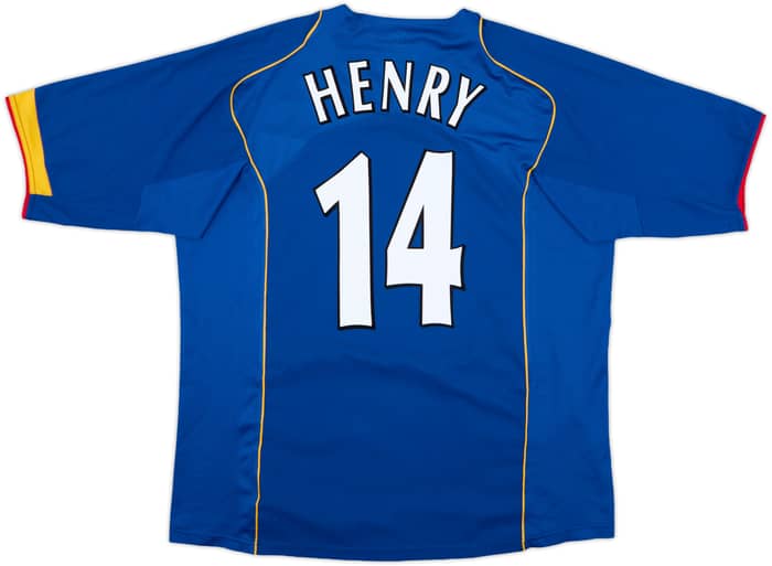 2004-06 Arsenal Away Shirt Henry #14 - 8/10 - (XL)
