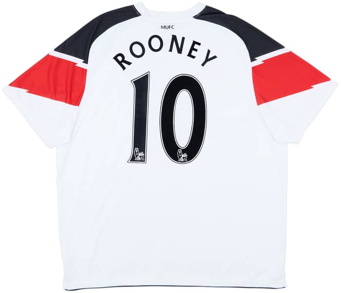 2010-12 Manchester United Away Shirt Rooney #10 - 7/10 - (XXL)