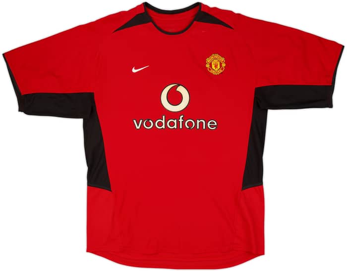 2002-04 Manchester United Home Shirt Ronaldo #7 - 6/10 - (L)