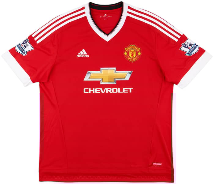 2015-16 Manchester United Home Shirt Mata #8 - 8/10 - (XL)