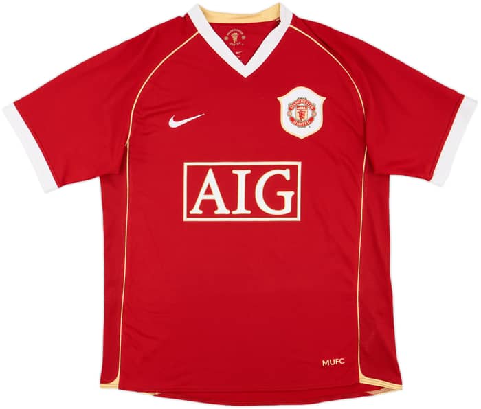 2006-07 Manchester United Home Shirt Rooney #8 - 5/10 - (M)