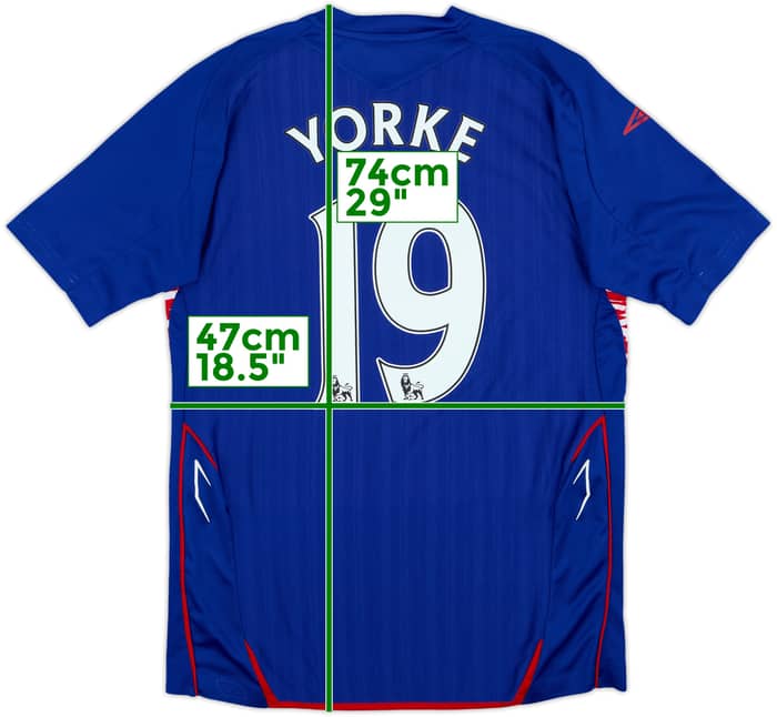 2007-08 Sunderland Third Shirt Yorke #19 - 10/10 - (S)