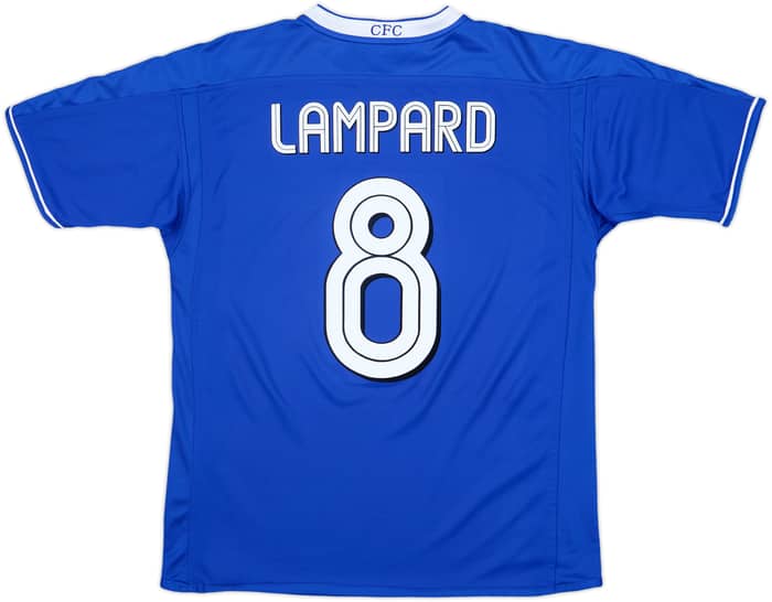 2003-05 Chelsea Home Shirt Lampard #8 - 9/10 - (M)