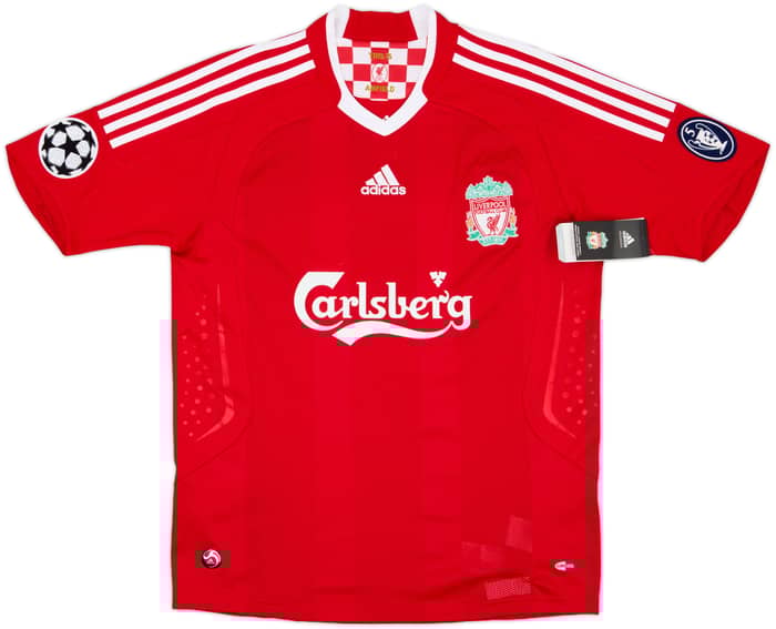 2008-10 Liverpool Home Shirt Torres #9 (XL.Boys)