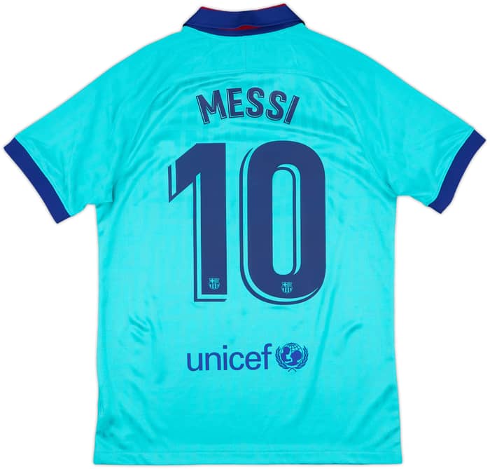 2019-20 Barcelona Third CL Shirt Messi #10 - 9/10 - (M)
