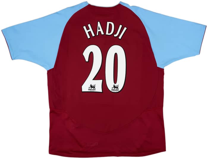 2003-04 Aston Villa Home Shirt Hadji #20 - 8/10 - (L)