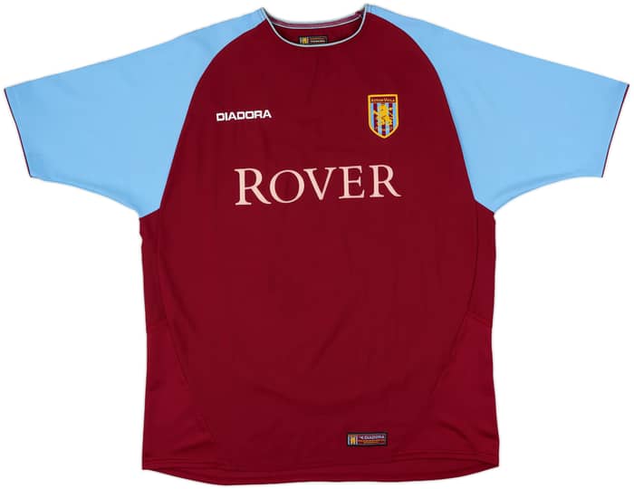 2003-04 Aston Villa Home Shirt Hadji #20 - 8/10 - (L)