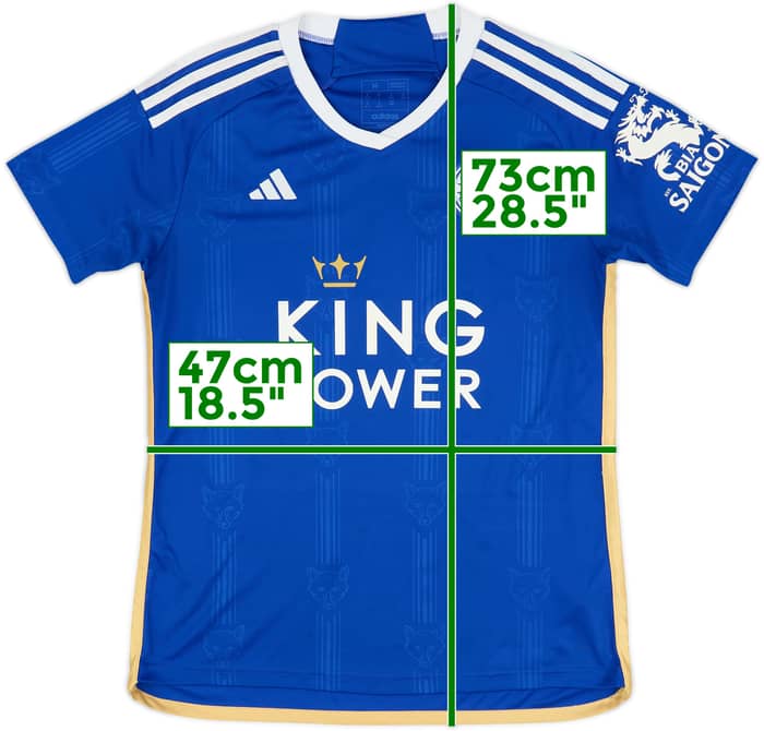 2023-24 Leicester Home Shirt - 8/10 - (Women's M)