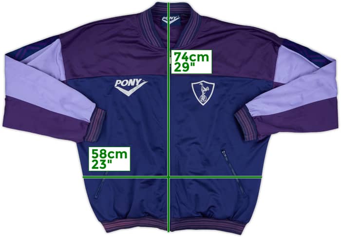 1995-97 Tottenham Pony Track Jacket - 9/10 - (XL)