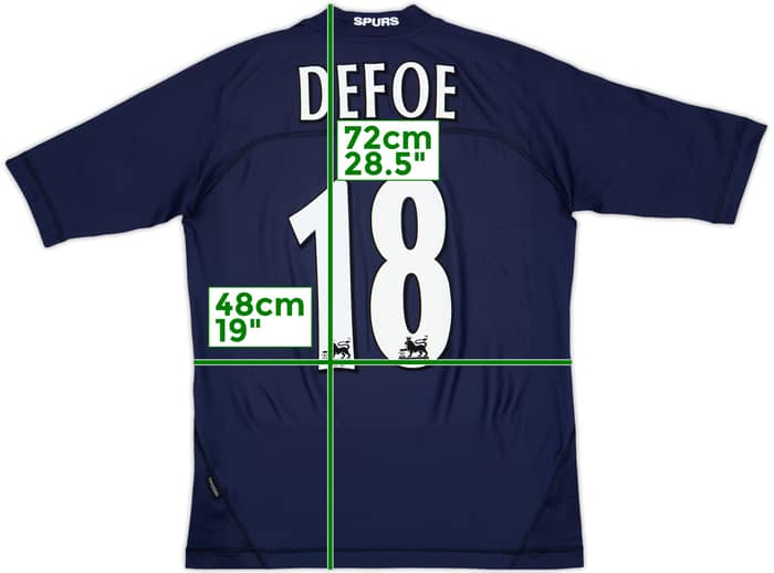 2004-05 Tottenham Away Shirt Defoe #18 - 5/10 - (L)