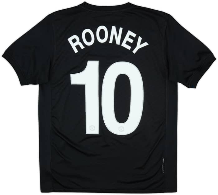 2009-10 Manchester United Away Shirt Rooney #10 - 8/10 - (XL.Boys)