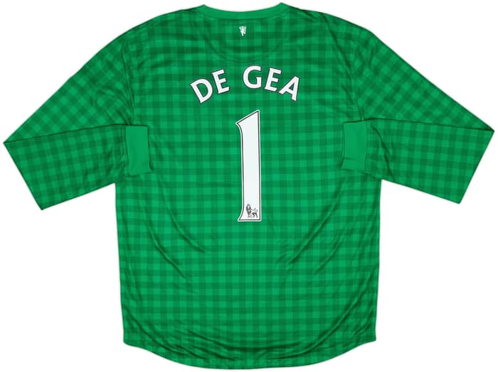 2012-13 Manchester United GK Shirt De Gea #1 - 8/10 - (L)