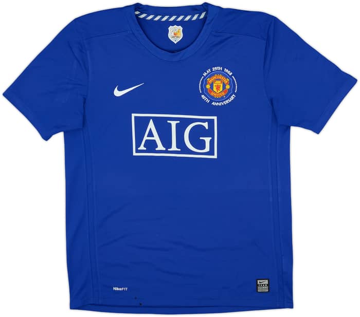 2008-09 Manchester United Camiseta Tercera Ronaldo #7 - 8/10 - (XL.Boys)