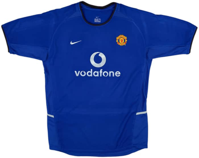 2002-03 Manchester United Third Shirt Beckham #7 - 8/10 - (XL.Boys)