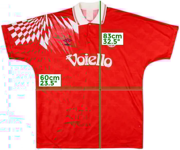 1991-93 Napoli Third Shirt - 8/10 - (XL)