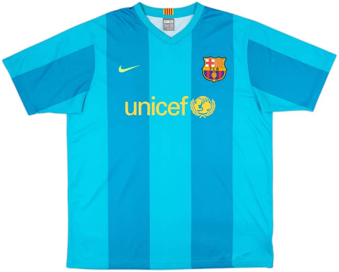 2007-09 Barcelona Basic Away Shirt Henry #14 - 9/10 - (XL)