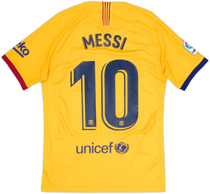 2019-20 Barcelona Camiseta Visitante Messi #10 - 8/10 - (S)