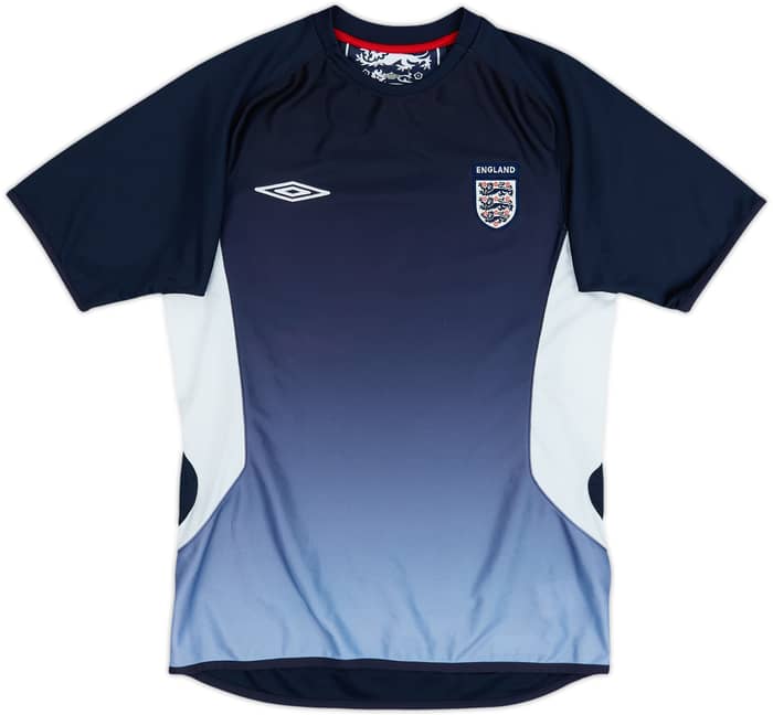 2004-06 England Umbro Training Shirt - 7/10 - (S)