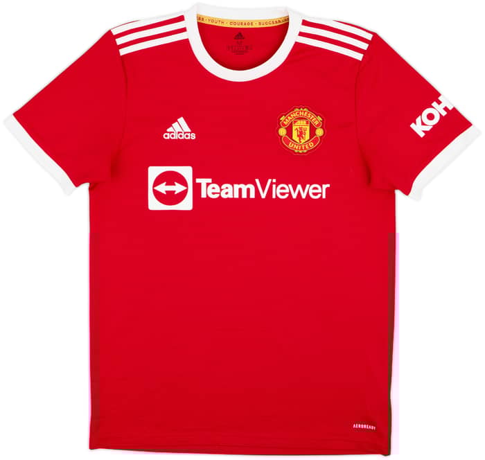 2021-22 Manchester United Home Shirt Ronaldo #7 - 7/10 - (M)