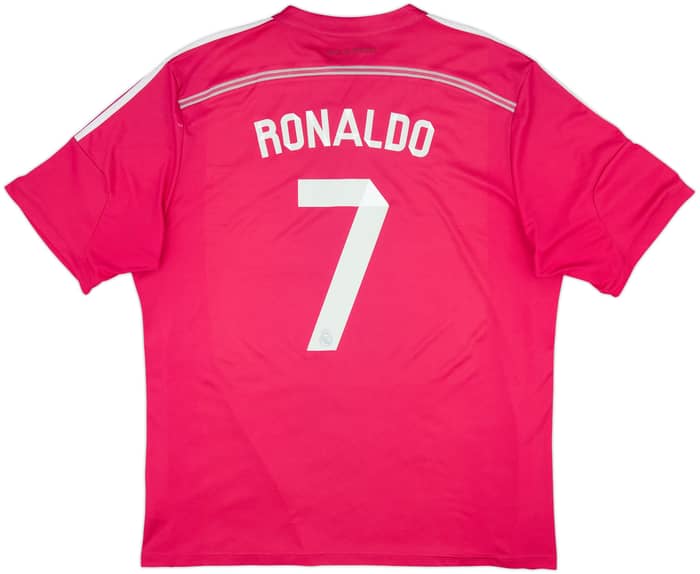 2014-15 Real Madrid Away Shirt Ronaldo #7 - 6/10 - (XXL)