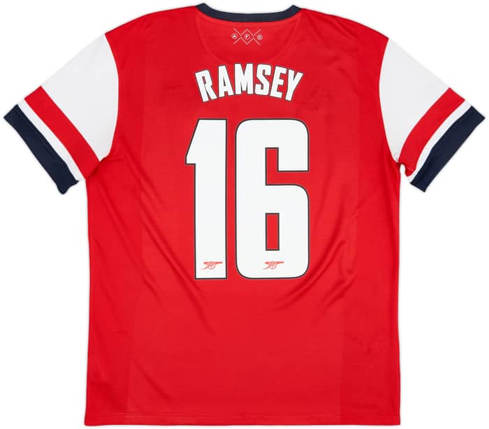 2012-14 Arsenal Home Shirt Ramsey #16 - 7/10 - (L)