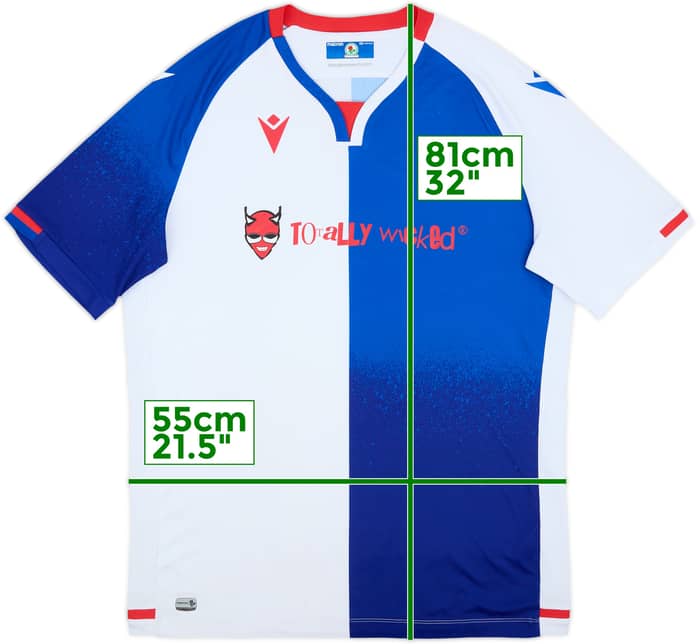 2022-23 Blackburn Home Shirt - 4/10 - (XXL)