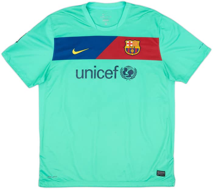 2010-11 Barcelona Away Shirt David Villa #7 - 6/10 - (XL)