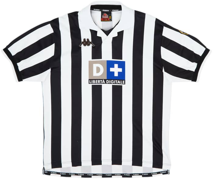 1999-00 Juventus Home Shirt Zidane #21 - 8/10 - (XL)